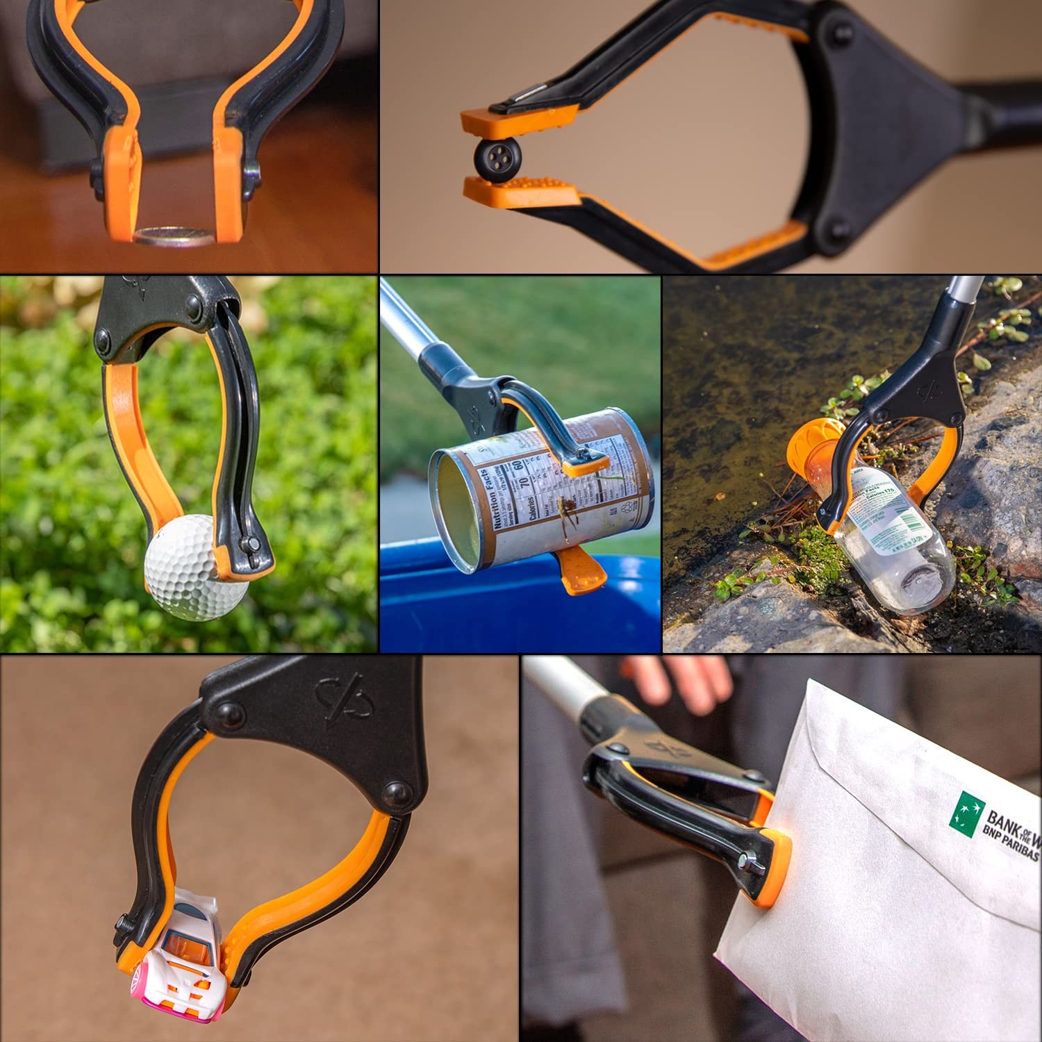 Herramienta Relevadora Plegable De 109 CM Para Ancianos Y Recogida Basura