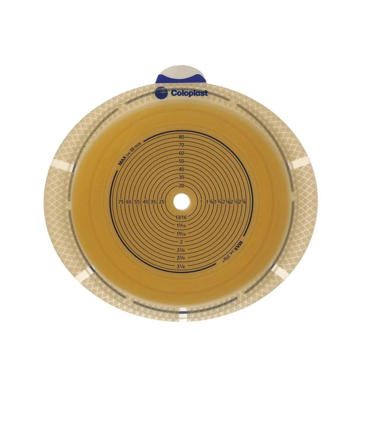 Coloplast Sensura Flex Ostomy Baseplate #10108, Cut-to-Fit 3/8 – 3-1/2″