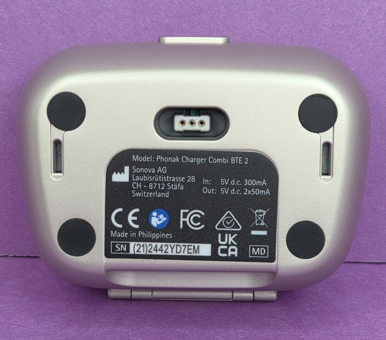 Phonak Charger Case Combi BTE 2 Sonova AG 2024 Model Used Immaculate Condition!