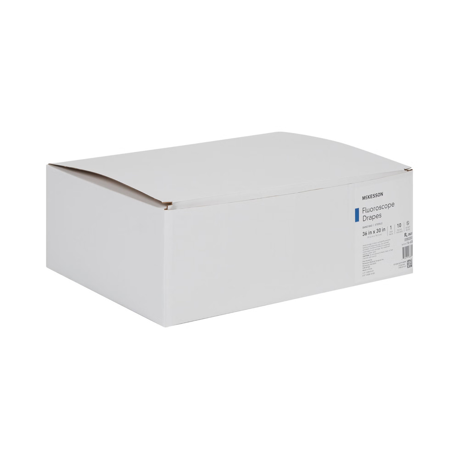McKesson Equipment Cover Clear 30 X 36″ 16-65 10 per Box