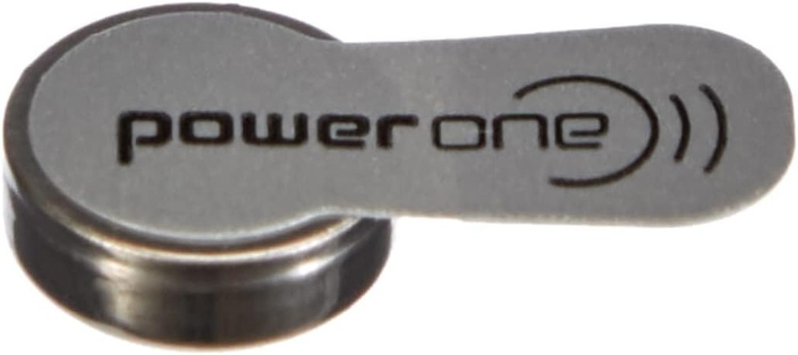 Long-Lasting Power One P312 Zinc-Air Batteries – 60 Count Pack for Hearing Aids