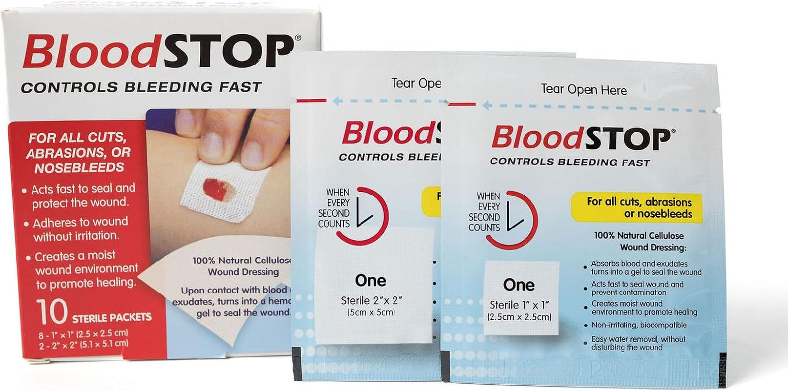 -Hemostatic Dressing: Controls Bleeding Fast, Natural, Plant-Based Wound Dressin