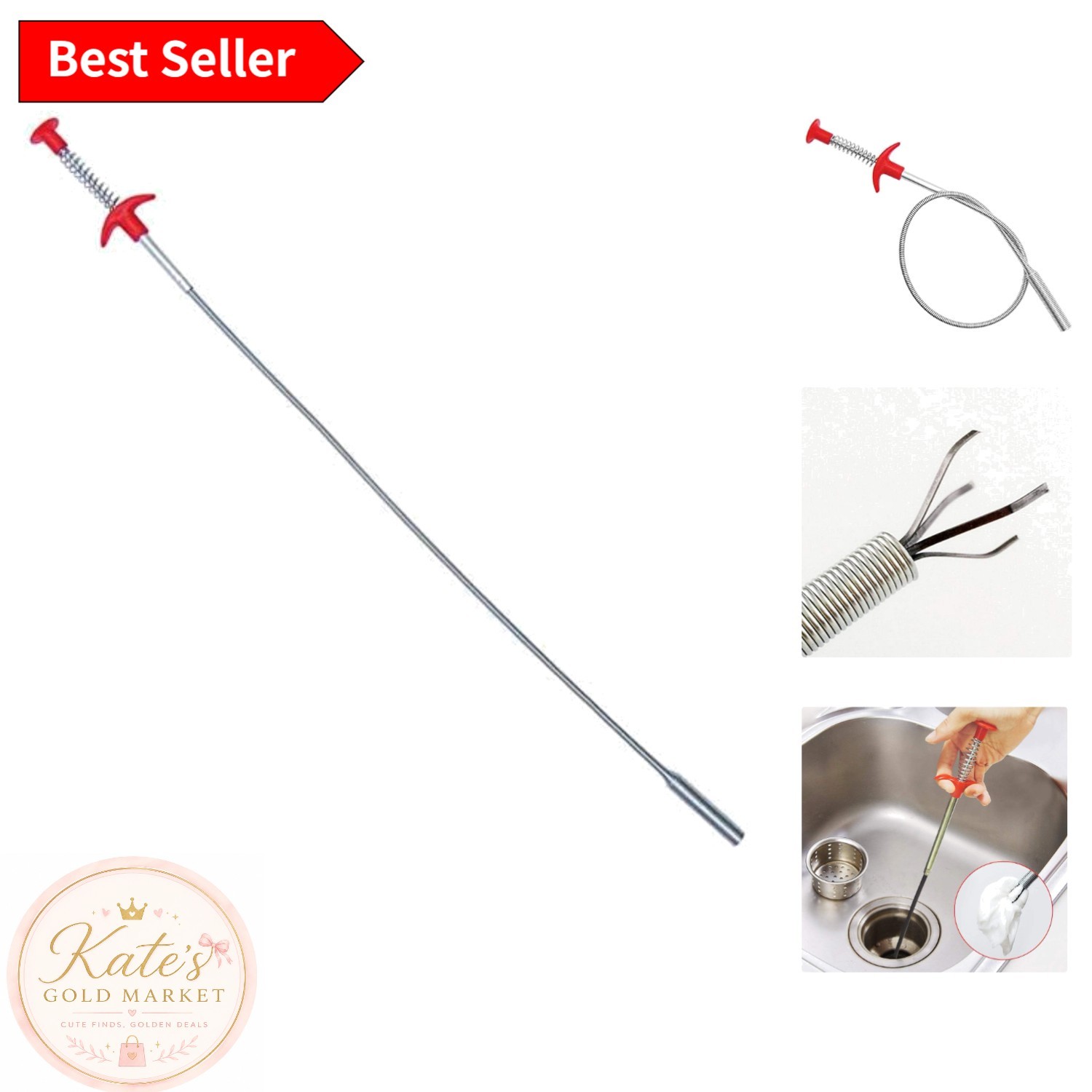 Slender 35.4-Inch Grabbing Tool – Effortlessly Retrieve Items in Tight Spaces