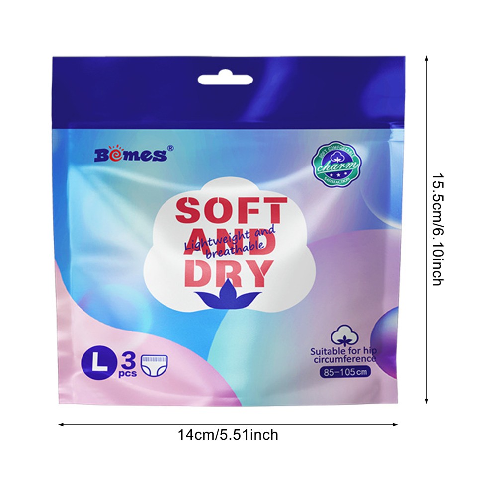 Overnight Pads Night-Time Tampon Sleeping Pants Women Underwear Incontinence Pad