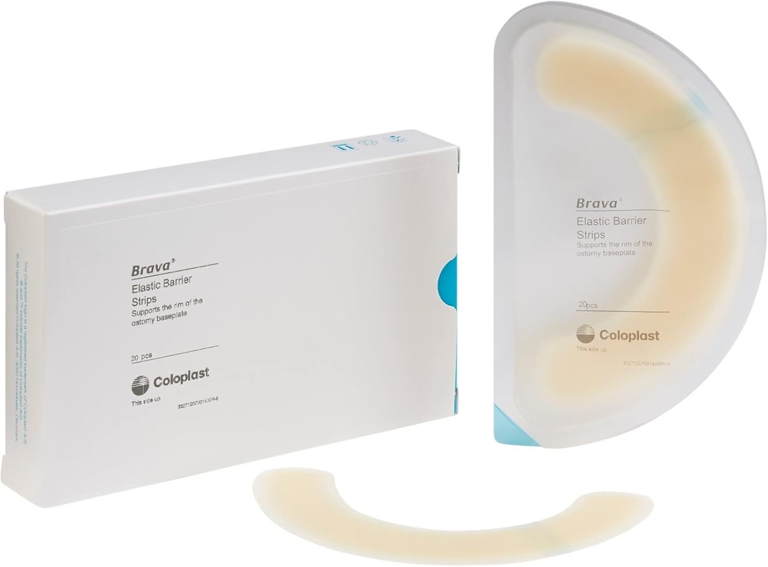 Skin-Friendly Elastic Barrier Strips, Pack of 5