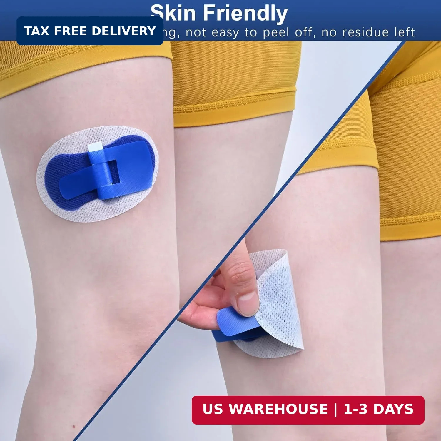 Foley Catheter Stabilization Device, Self Adhesive Catheter Tube Urinary Leg Bag