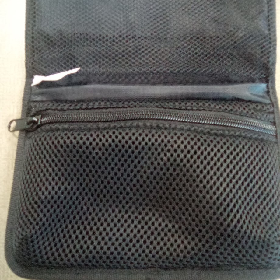 Ostomy Travel Pouch/Bag, Black, New