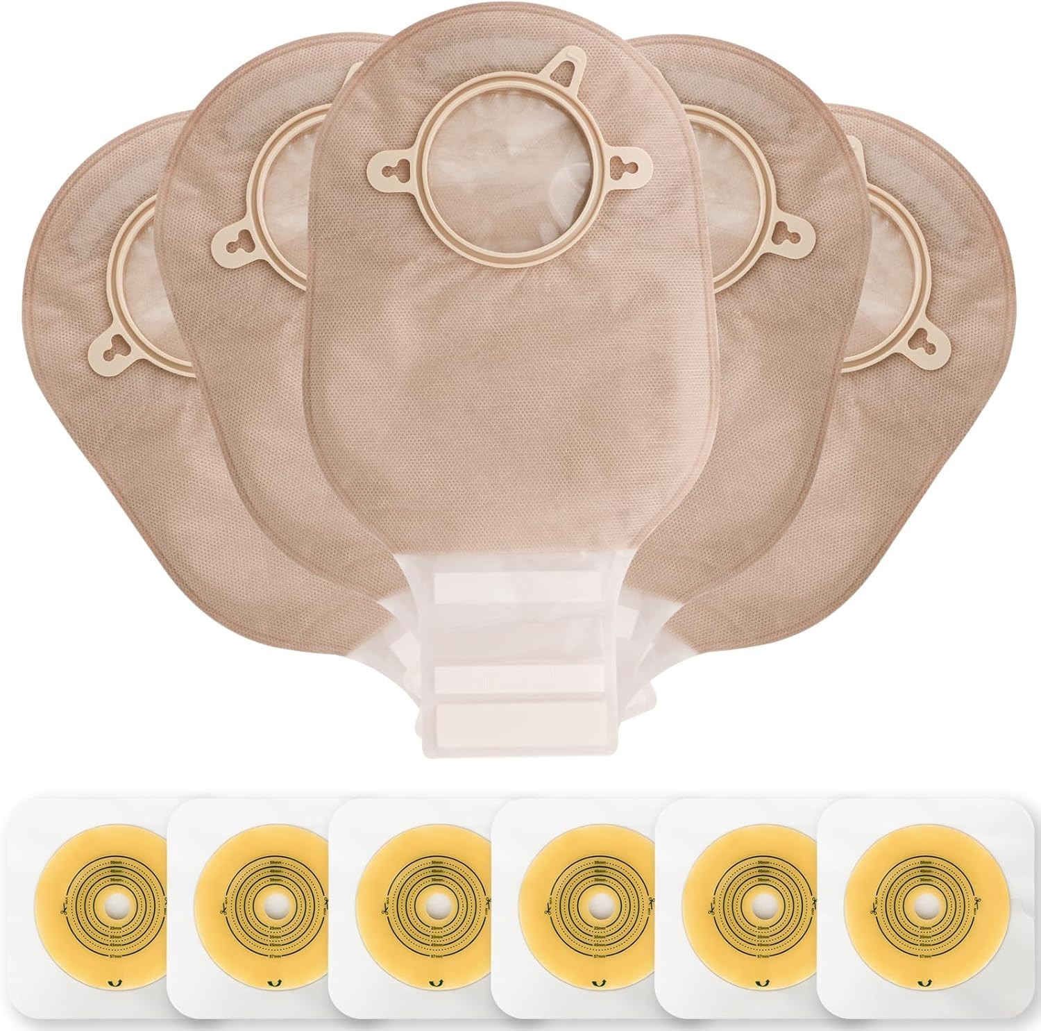 Complete Ostomy Care Set – 21 PCS with Skin-Friendly and Odor Control Features