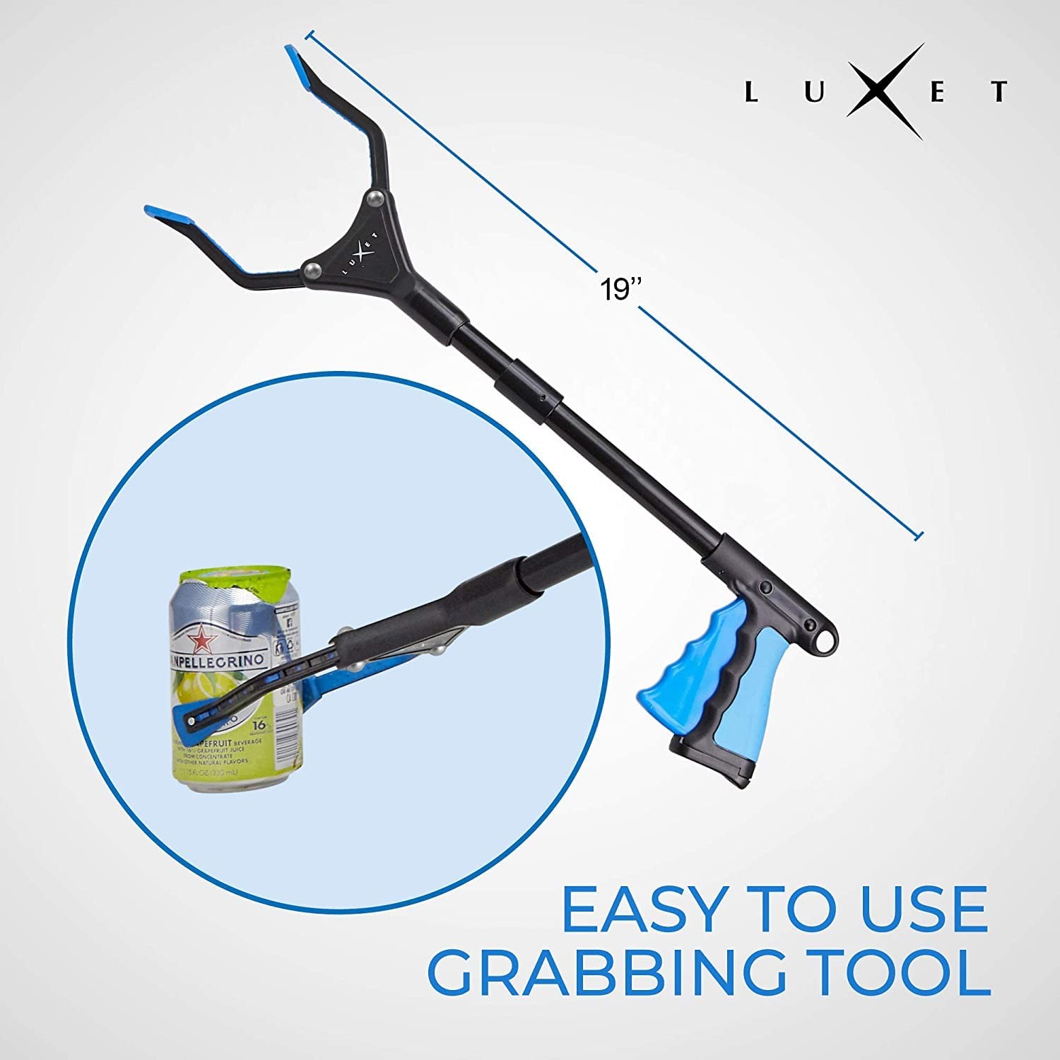 Grabber Reacher Tool, Long Steel Foldable Pick Up Stick, Strong Grip Magnetic…