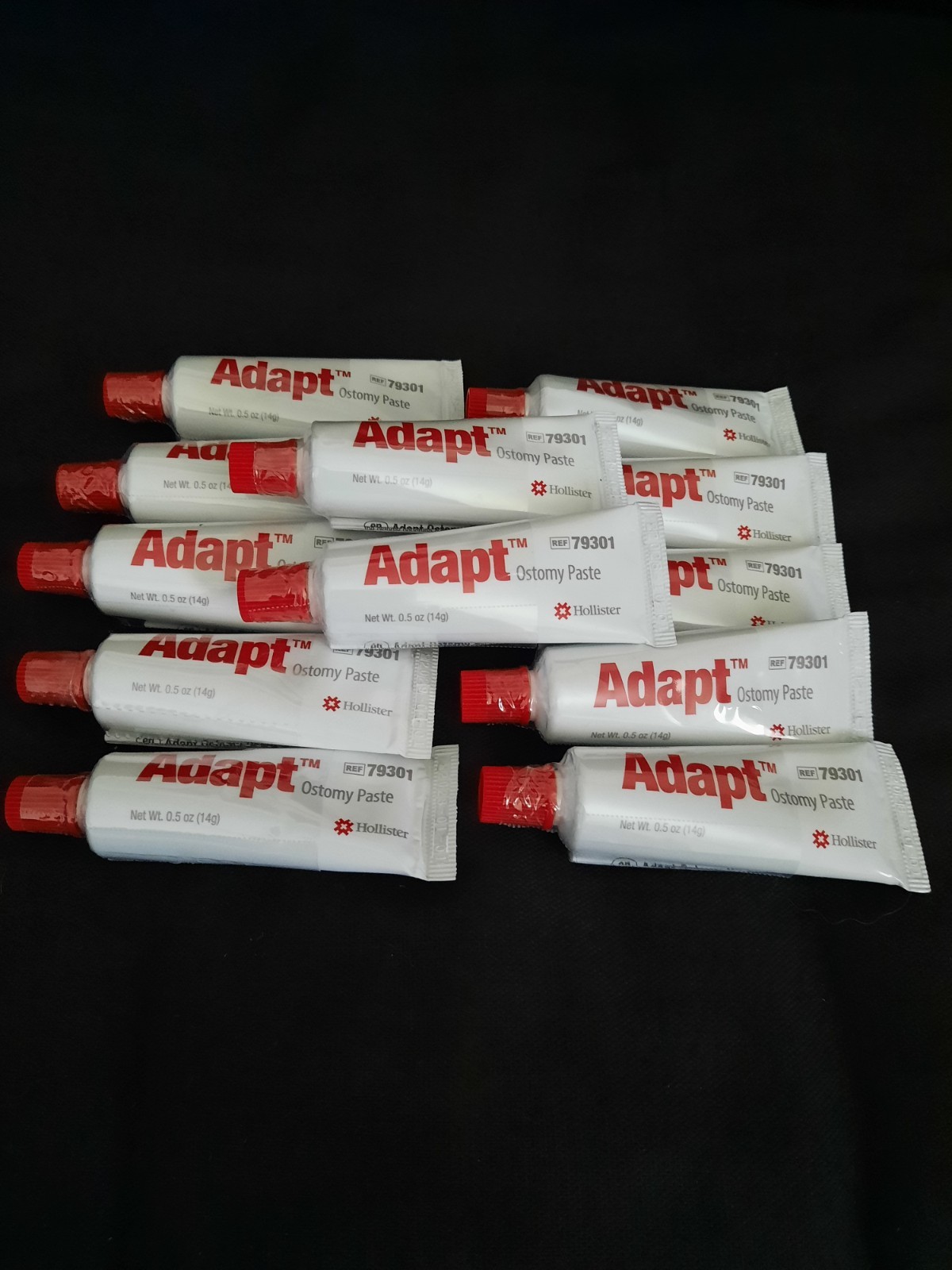 Hollister 79300 Adapt Stoma Paste 0.5 oz Tube Ostomy Skin Barrier Filler Lot 12