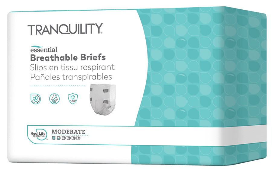 ComfortCare Disposable Brief, X-Large Fits 56” – 64” PK/25 #2967-100
