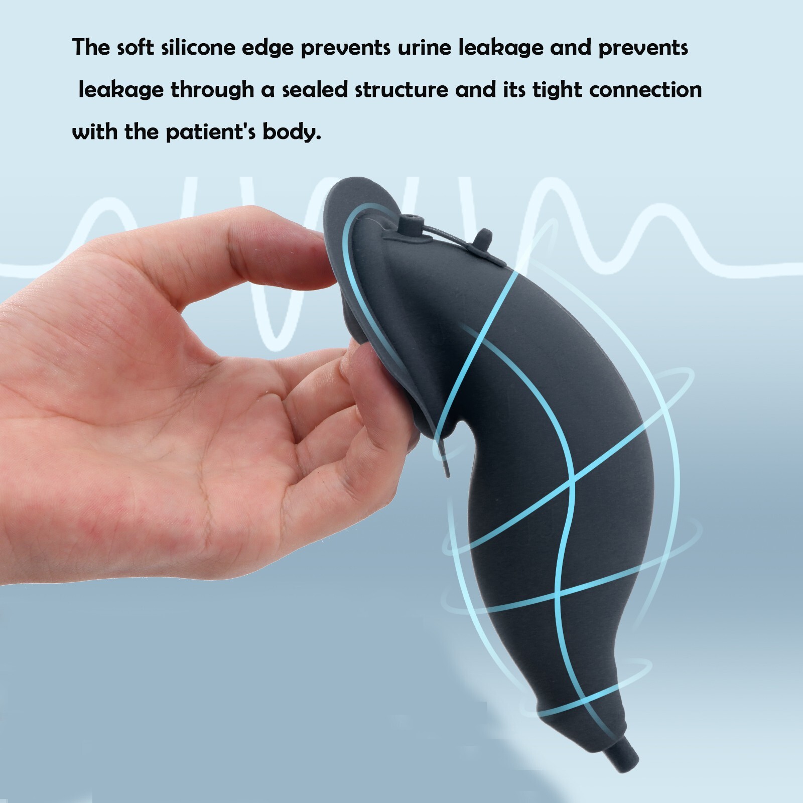 Incontinence Care Triangle Pants Urinary Catheter Underwear Male Elderly Patie M