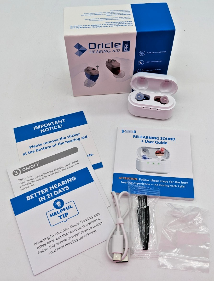 ORICLE HEARING AID PRO | UV DRYER | BUNDLE