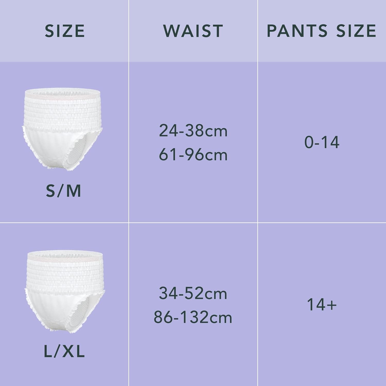 S-M Organic Cotton Women’s Underwear – Maximum Coverage and Comfort, 20 Count