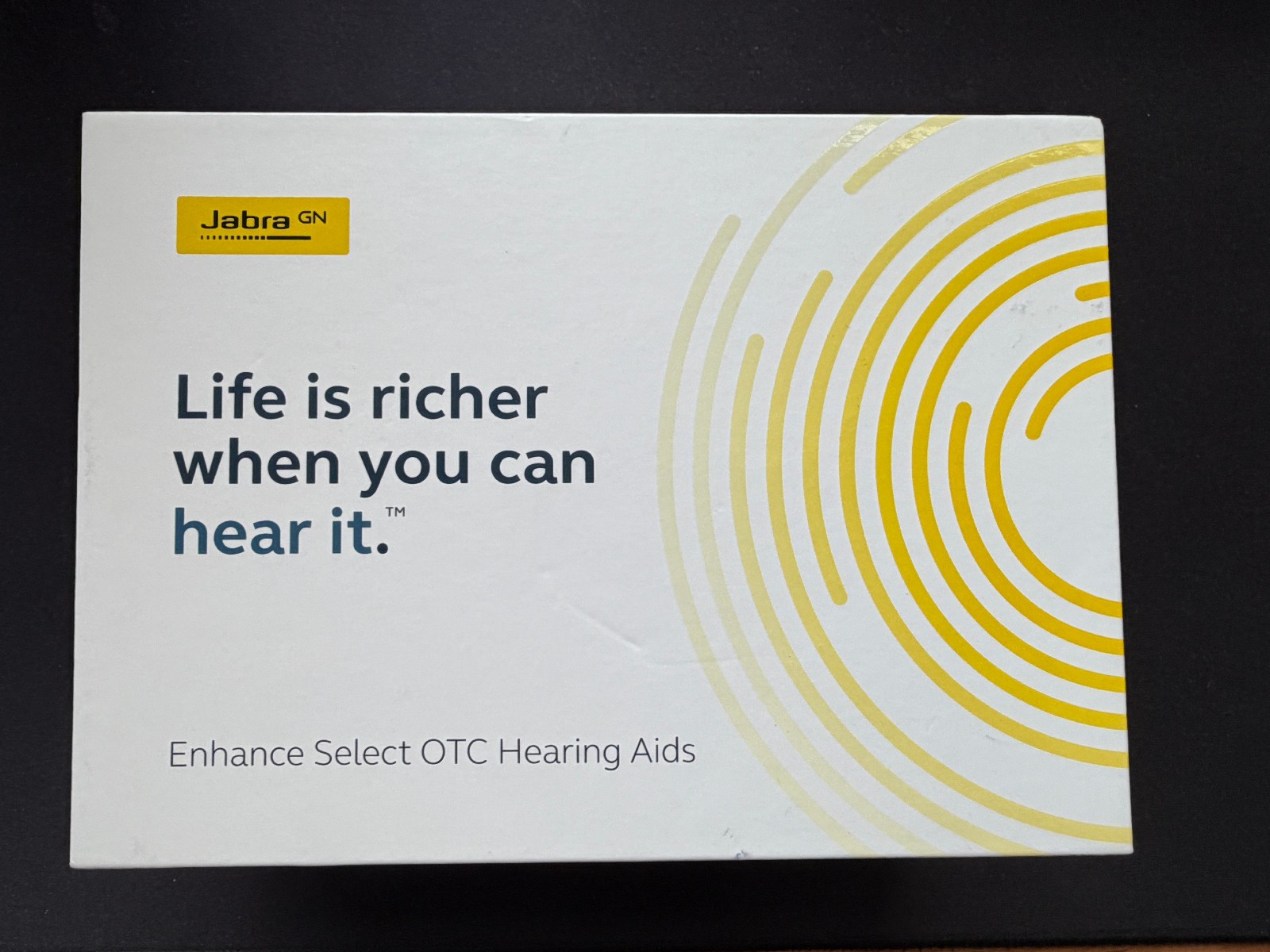 NEW Jabra Enhance Select 700 OTC Hearing Aids Bluetooth Rechargeable Gold