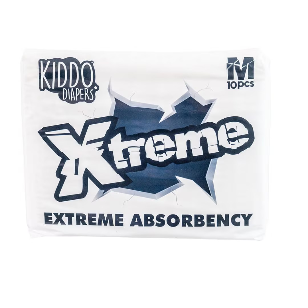 Kiddo Xtreme Adult Diaper ABDL High absorbency Brand new Medium/Large/XL