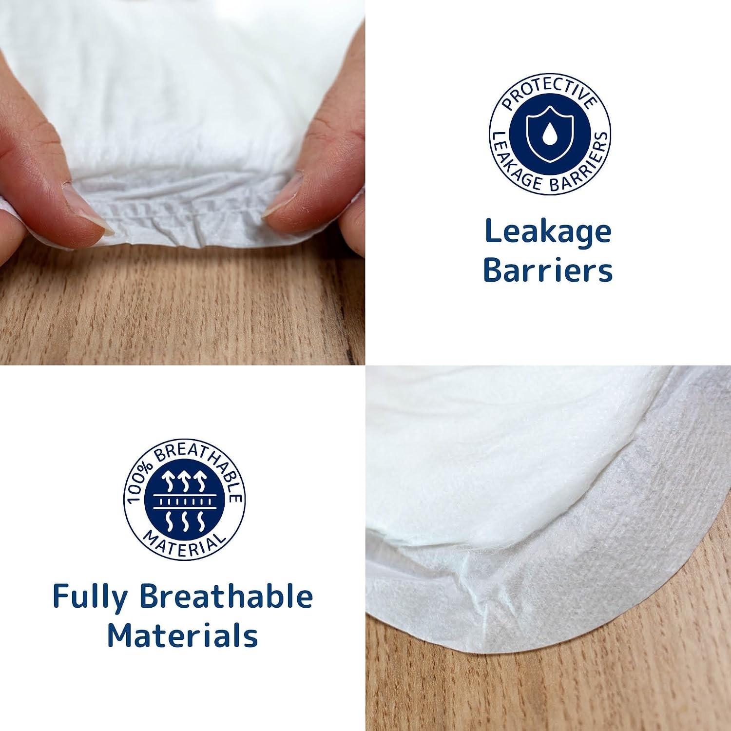 15 Count Maternity Pads – Breathable & Dermatologically Tested Comfort