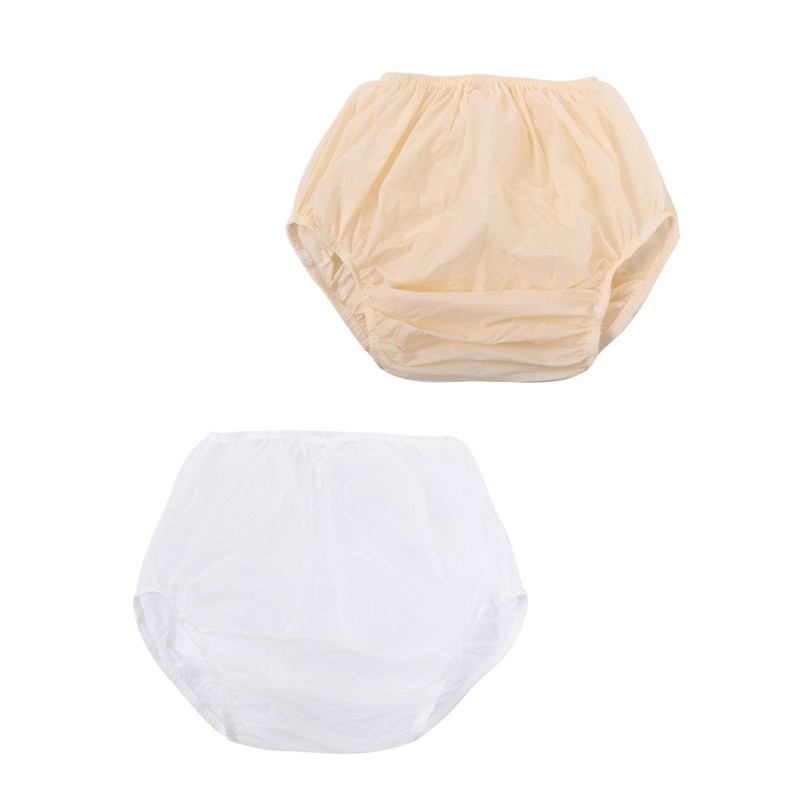 Adult Diaper Cover Incontinence Underwear Leakproof Plastic Pants for Security