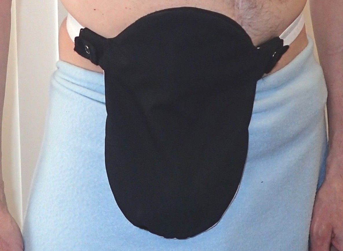 Purple Fastomy Ostomy Colostomy Pouch Bag Cover for Convatec & Hollister
