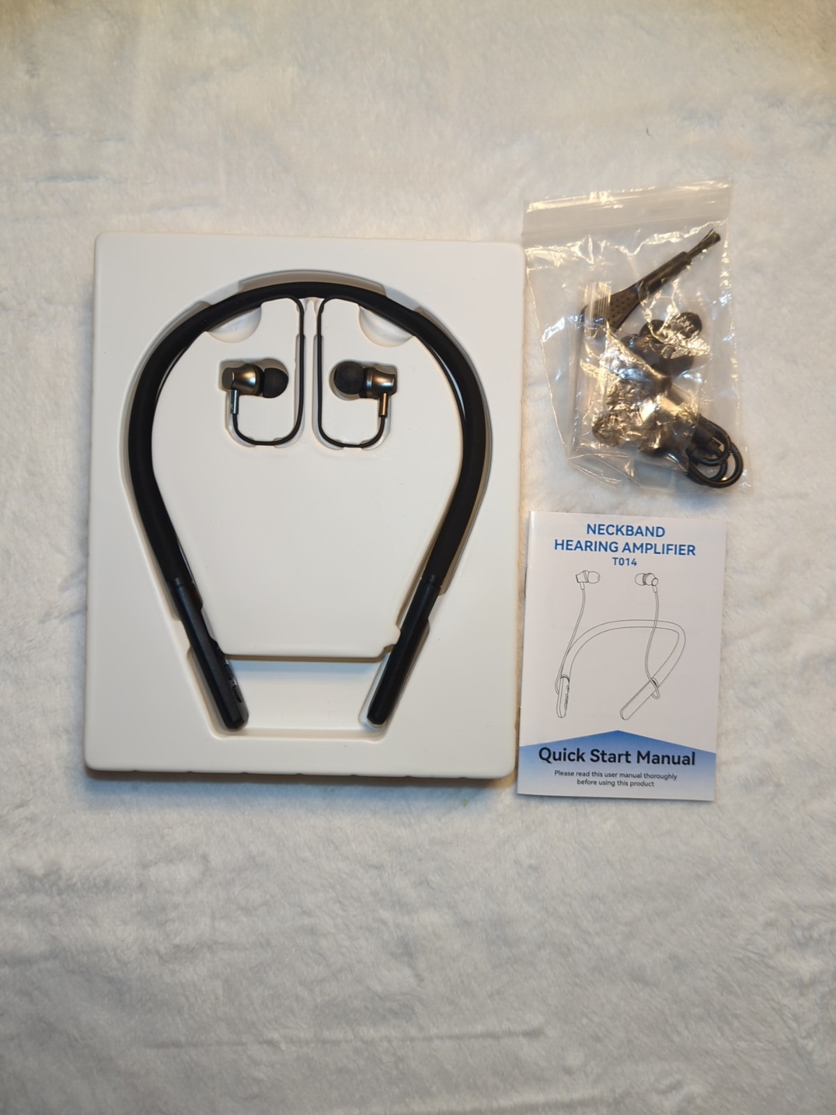 Digital Hearing Amplifier Rechargeable Wireless Neckband T014