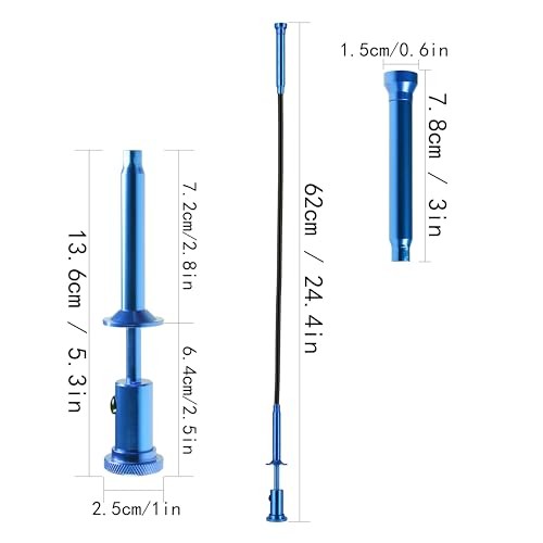 Claw grabber pickup tool,24.4 in Claw Grabber Tool with LED Light grabbing Blue