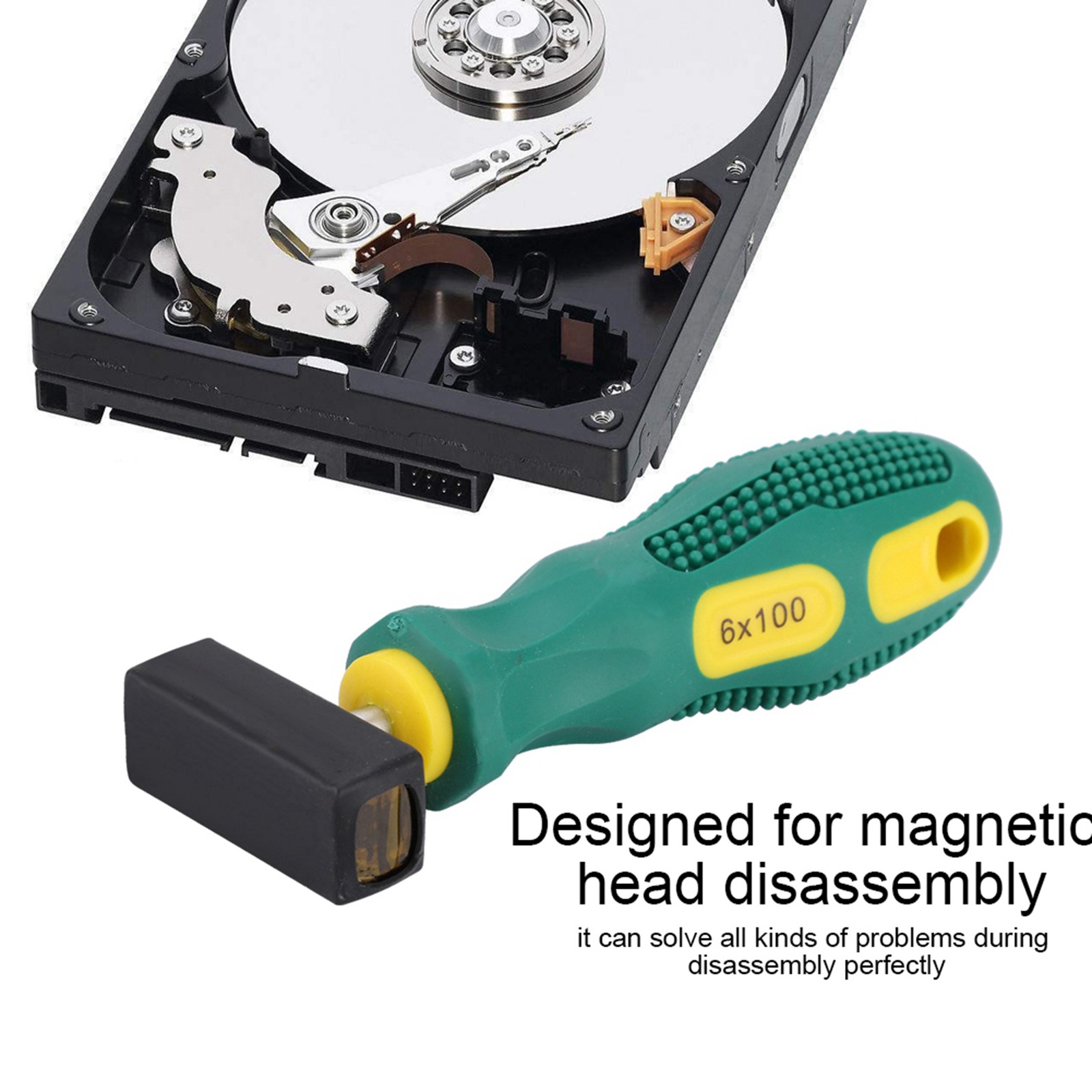 Upgraded Version Hard Disk Repair Tools Magnet Puller For /HGST