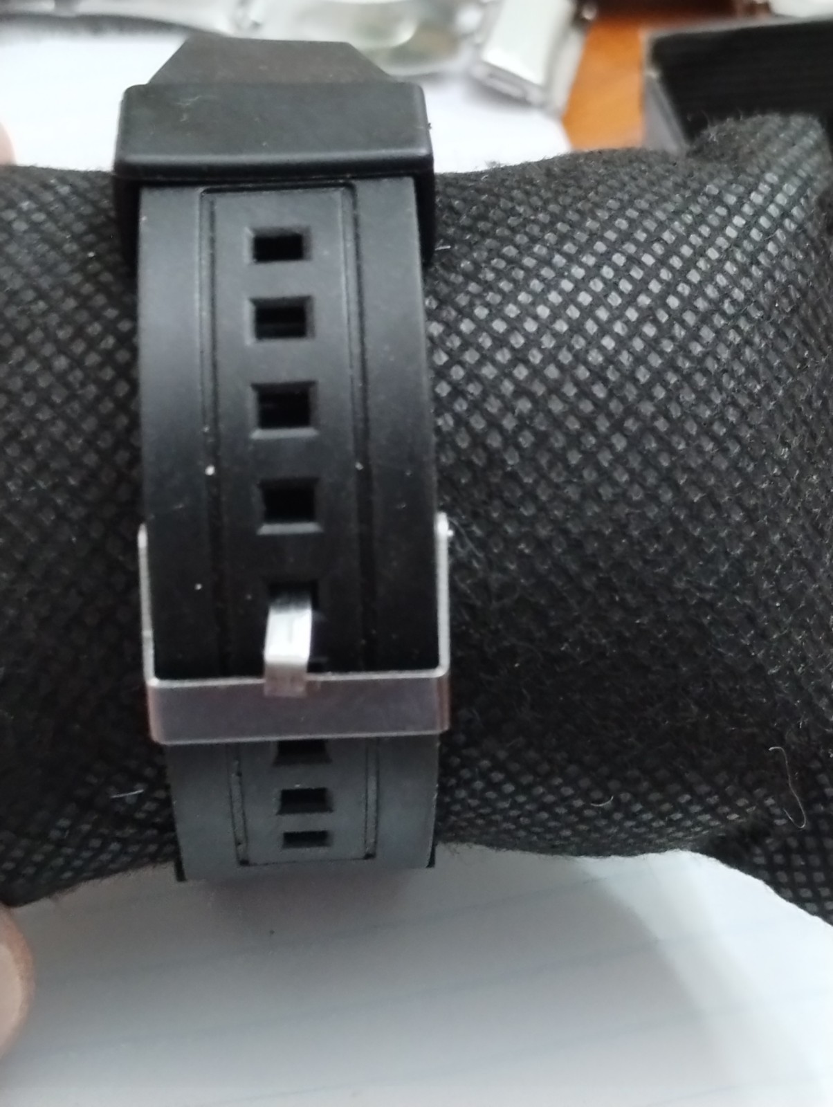 English Talking Watch for Seniors Elderly Blind Visually Impaired Digital Black