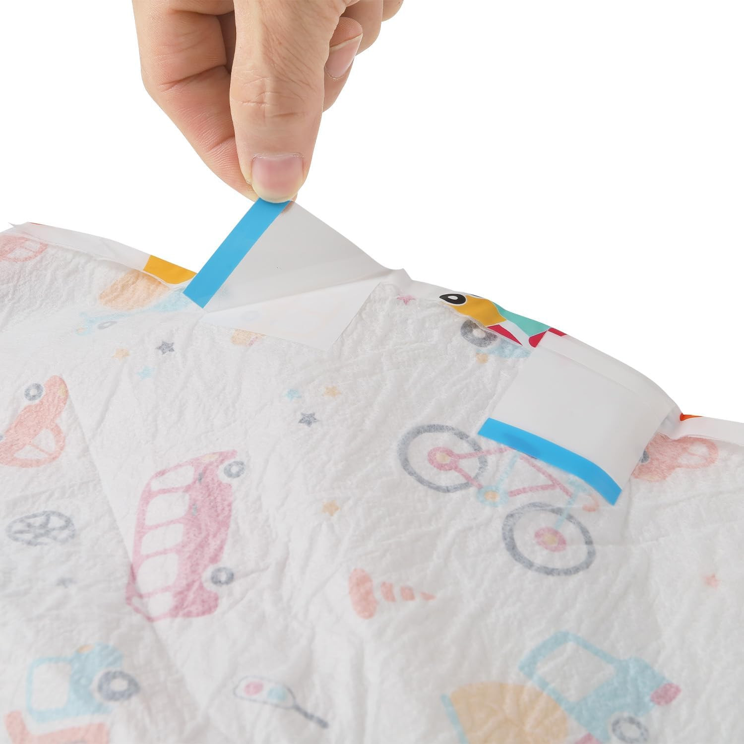 CutiePlusU 10 Pack Maximum Absorbency – Overnight Busy Driver Briefs with Tabs