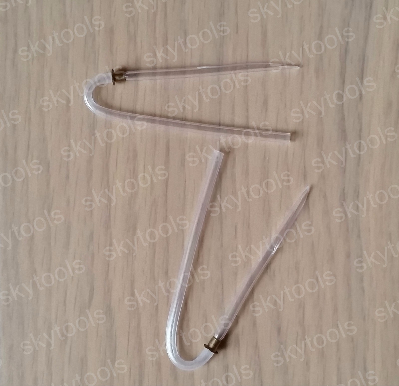 BTE Hearing Aid aids Earmold Tubing / Tube with tube lock – pack of 2 (a pair)