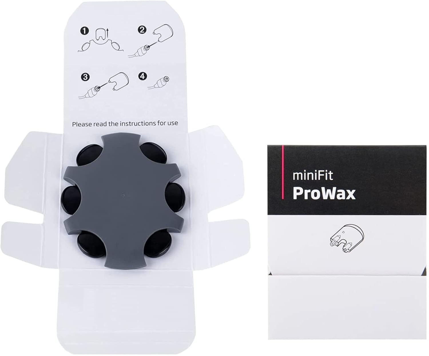 Oticon ProWax MiniFit Hearing Aid Wax Guards 2 Pack/12 Filters Replacement