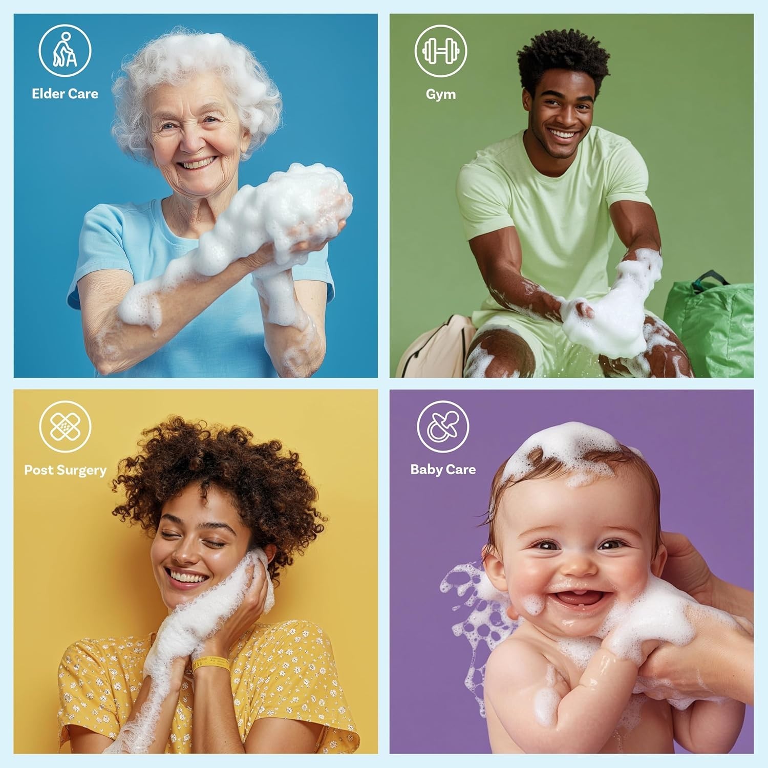 All-in-One Disposable Bathing Wipes – Rinse-Free & Perfect for Active Lifestyles