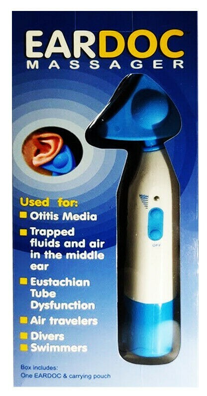 EARDOC Massager Treats Ear Infections and Relieves Ear Pain Adults Children IFA