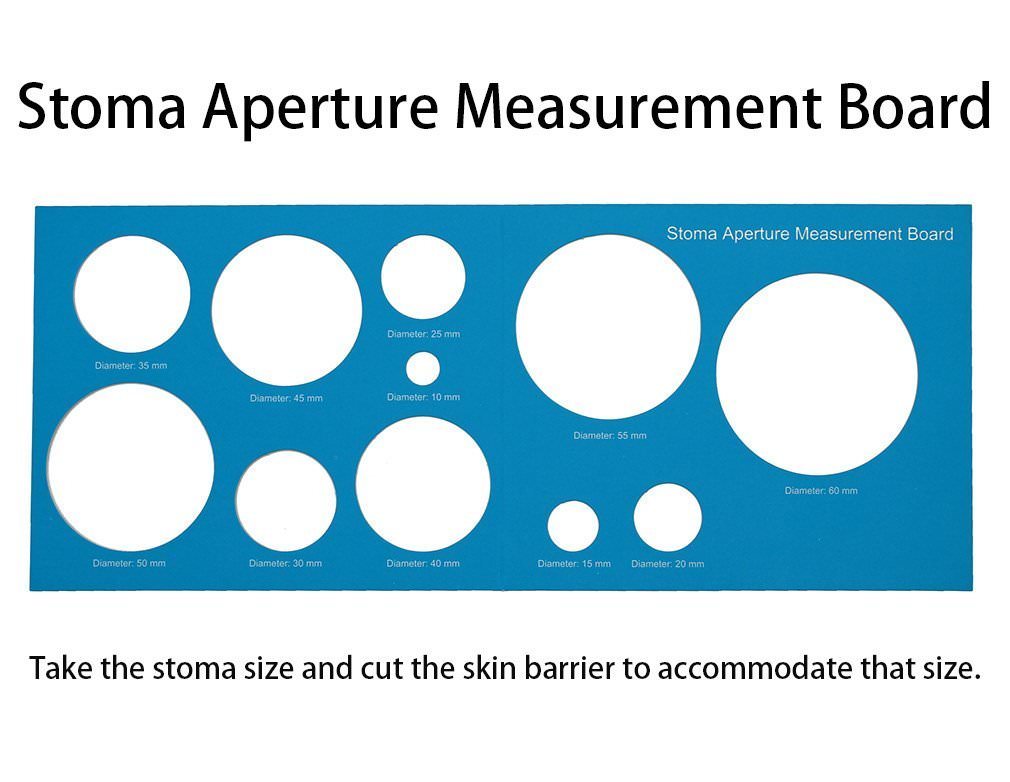 10Pcs Drainable Ostomy Bags Colostomy Supplies Stoma Cut to Fit One-Piece System