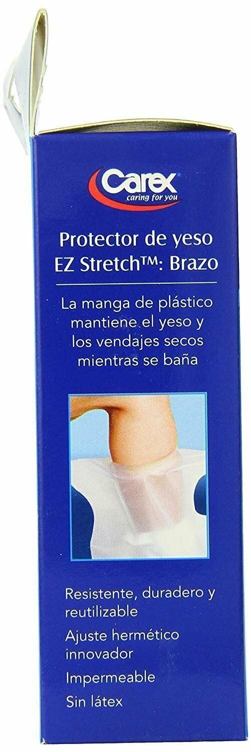 Carex EZ Stretch Cast Protector Leg Latex Free Fits Most Adult & Children 24 In