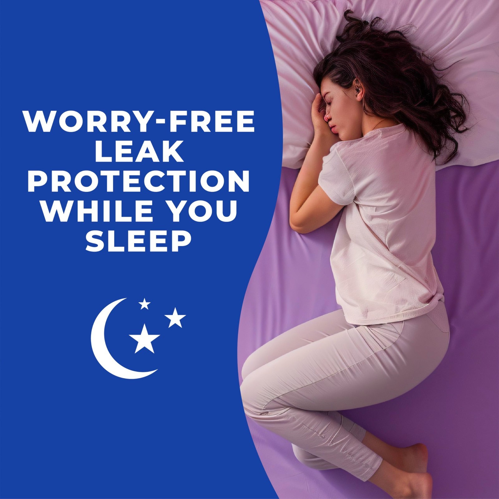 Ultra Thin Overnight Pads with Wings – 3 Pack, 40 Count, Reliable Leak Protectio