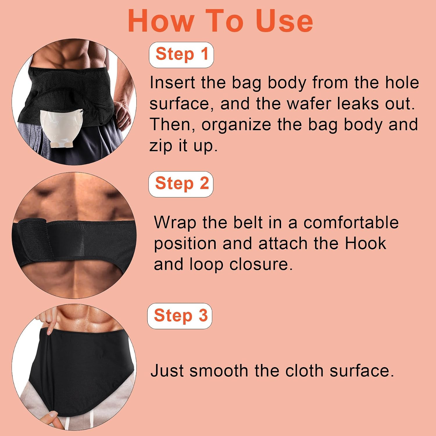 Ostomy Belt,Ostomy Supplies | Colostomy Ostomy Bag Covers for Sports | Ileost..