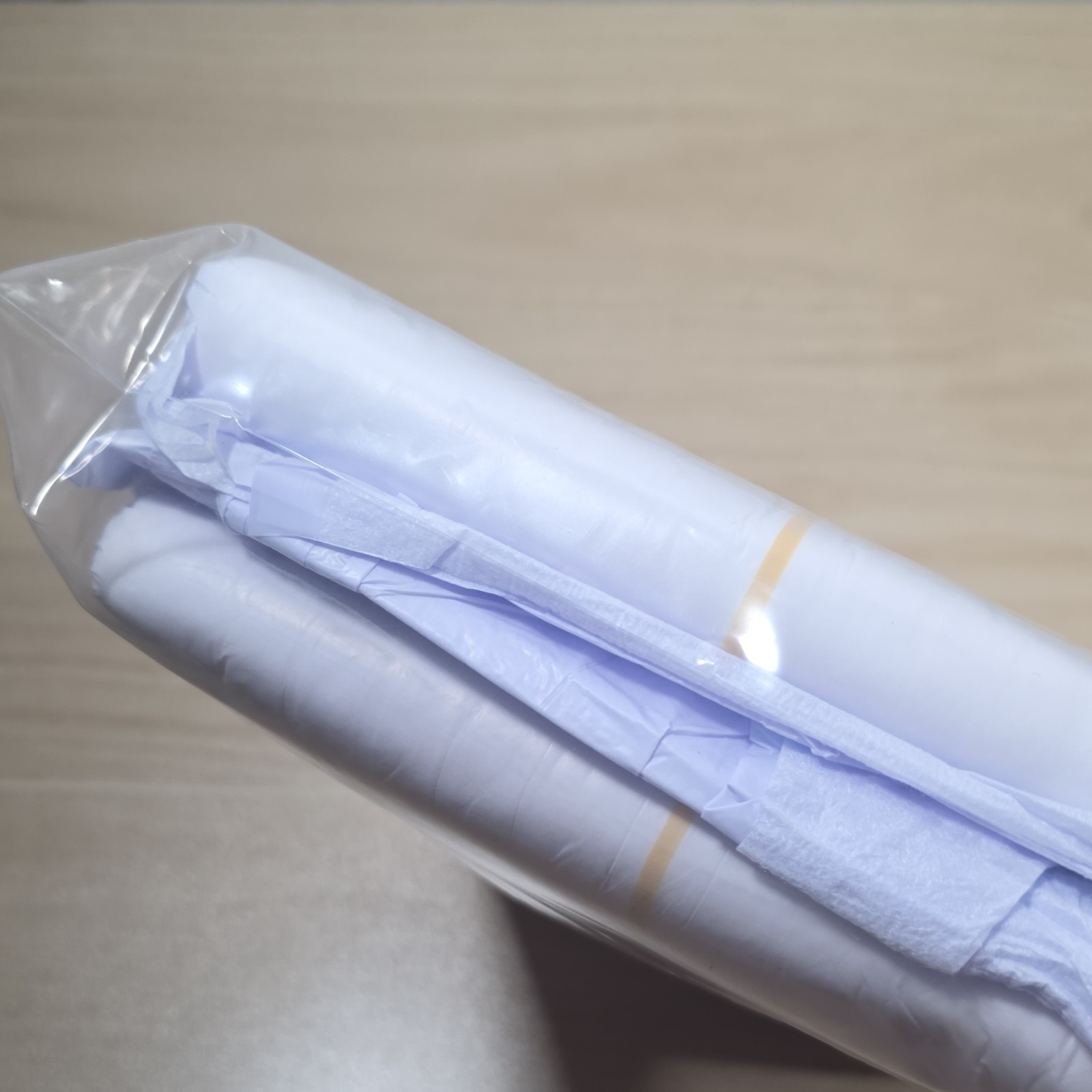 Disposable Briefs size xl wellness briefs Unisex Plastic 2 Pack Samples