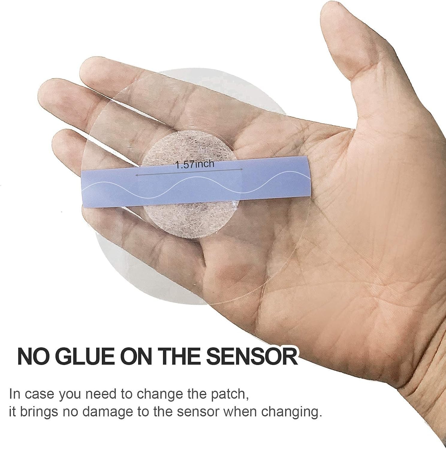 60Pack Libre Sensor Covers Latex-Free Medical Adhesive Patches for Libre 2/3 …