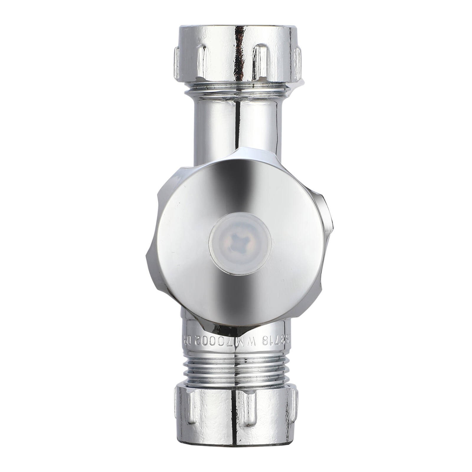 evekare 15 x 15mm Chrome Double Mini Cistern Stop Tap