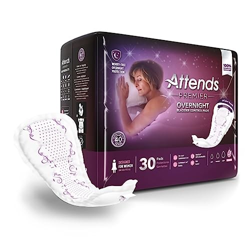 Bladder Control Pad Heavy Absorbency One Size Fits Most, 4 Bags per Case