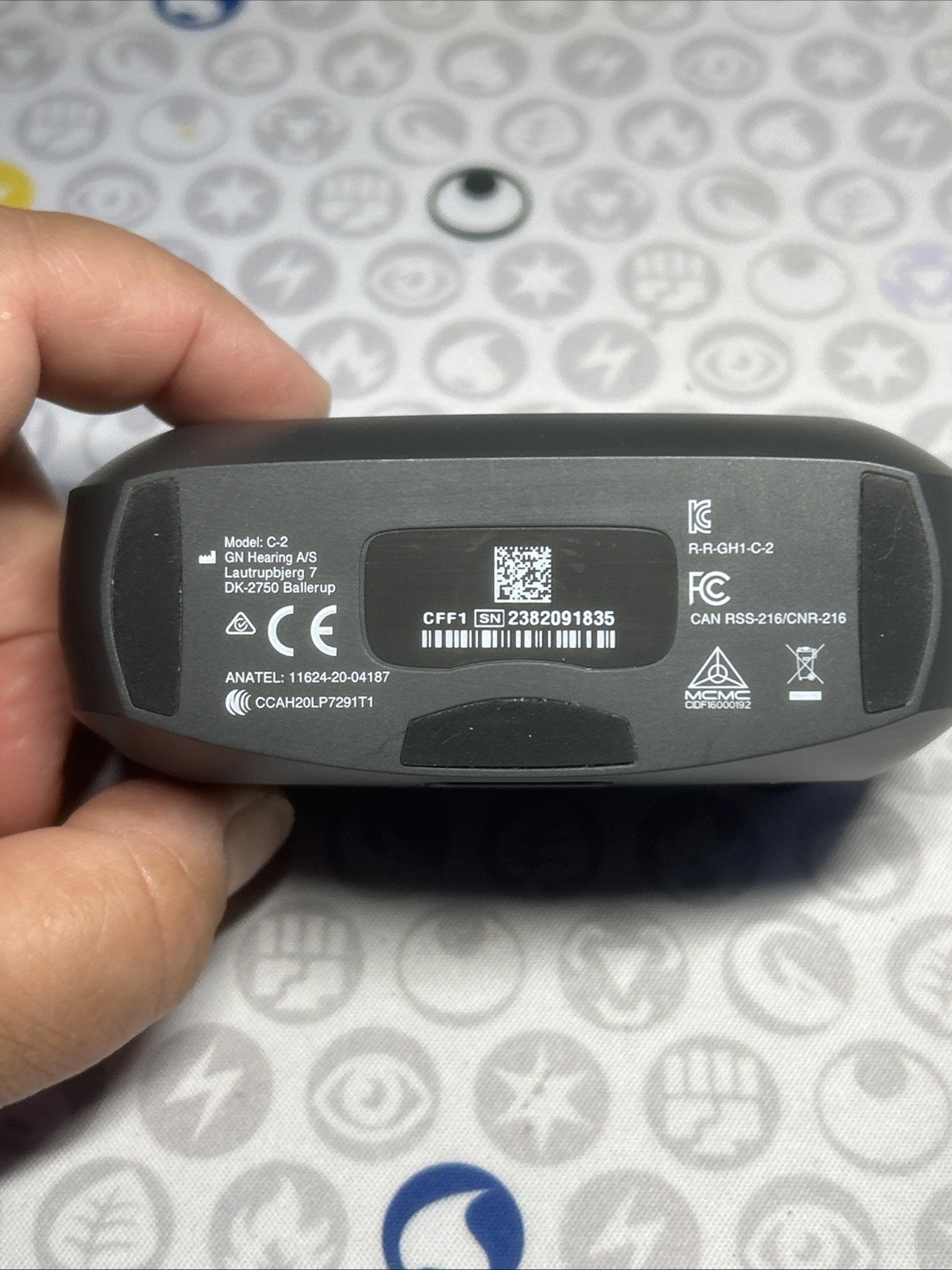 Beltone C-2 Hearing Aid with Charger Tested, Cleaned, and Working