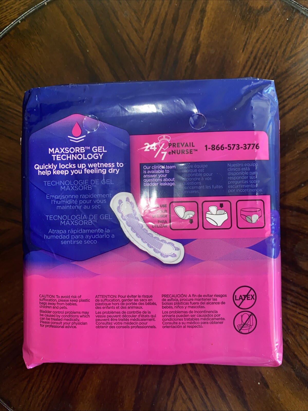 PREVAIL DAILY PADS X 2 PACK