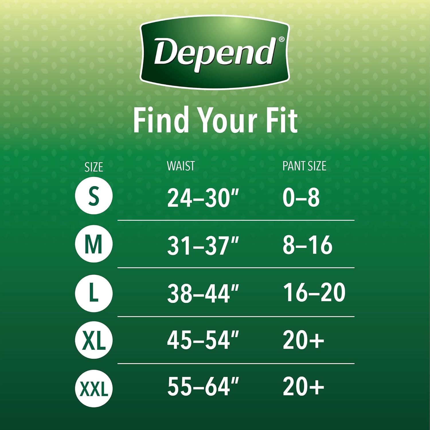 Depend FIT-FLEX women’s X-large underwear maximum incontinence protection 15 CT