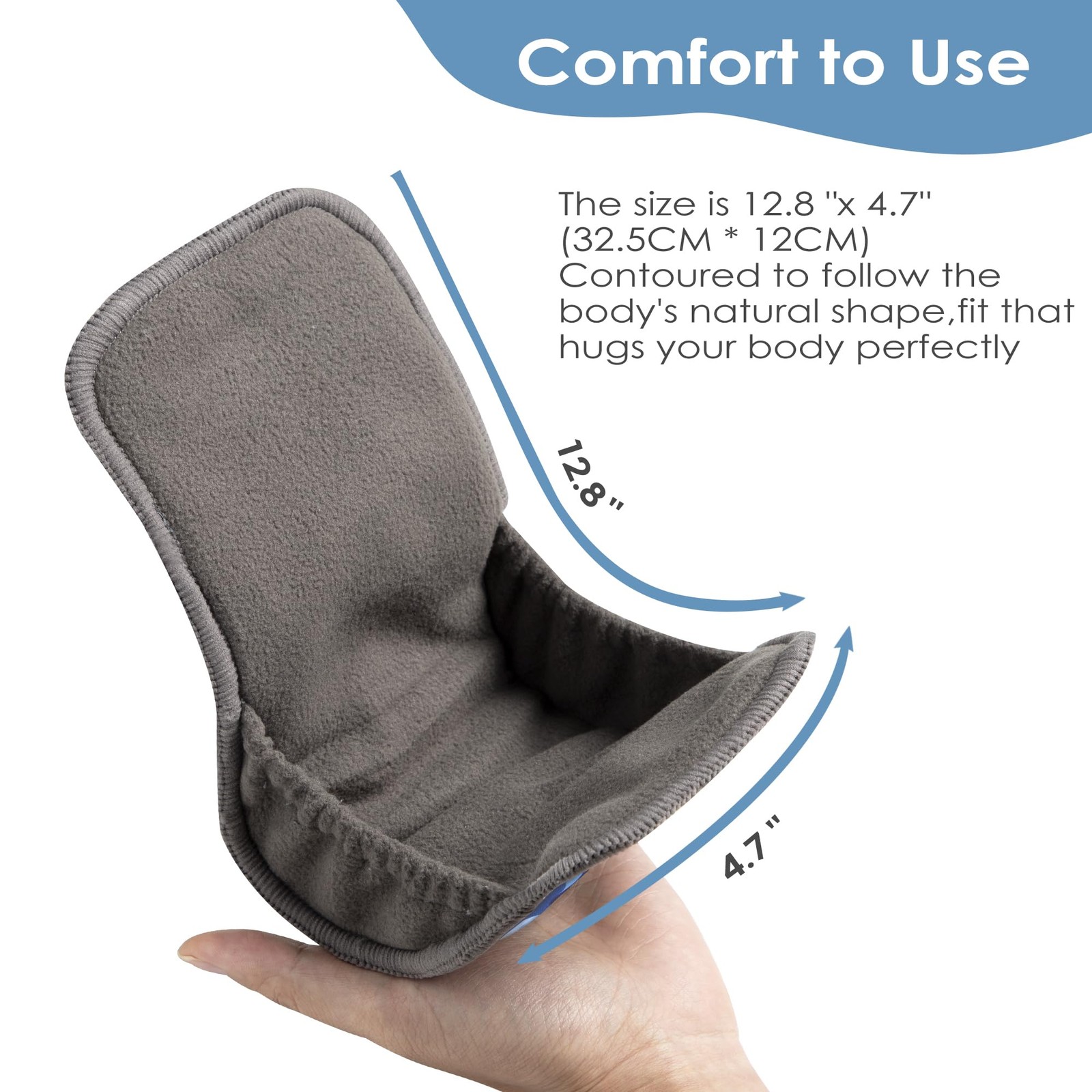 Reusable Incontinence Pads for Mens – 2 Packs Washable Highly Absorbent Incon…