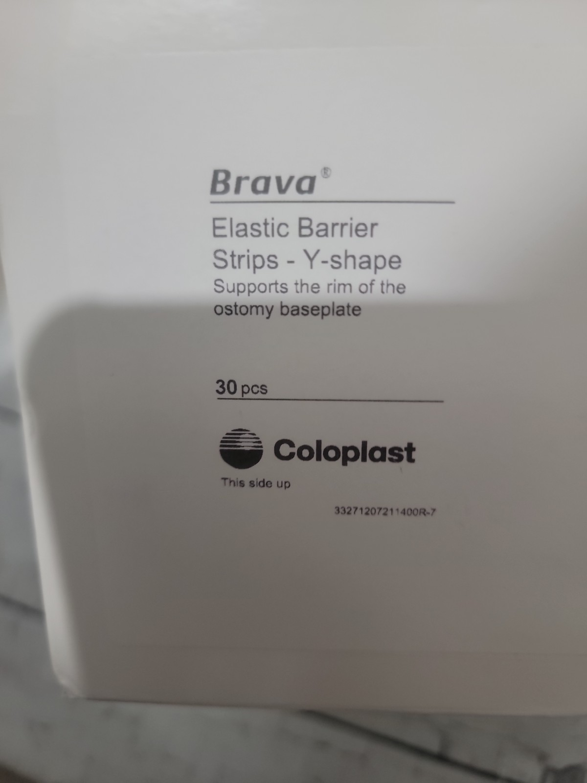 5X COLOPLAST BRAVA 120721 ELASTIC BARRIER STRIPS Y SHAPE BOX OF (30) EXP 2/27