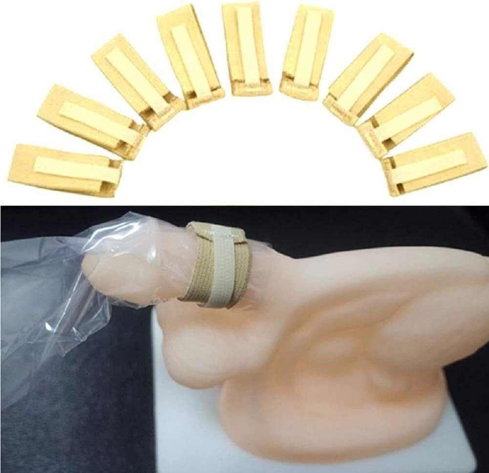 10Pcs Male External Catheter Fixer, Male Urinary Incontinence Penile Clamp for P