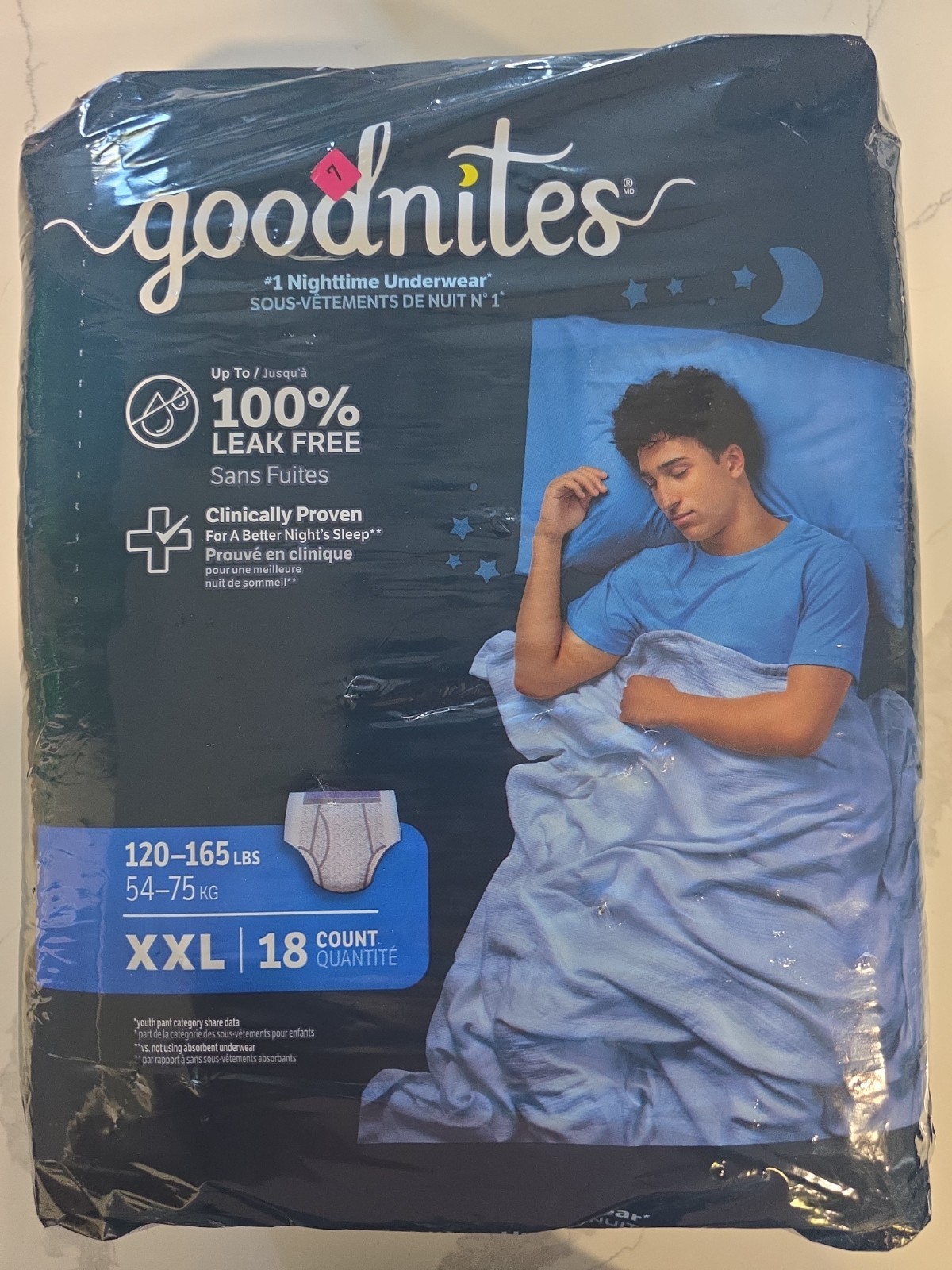 Goodnight Sz XXL Boy Nightime Diaper