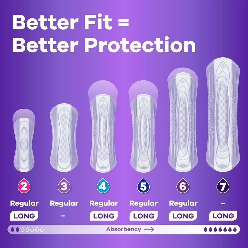 Always Discreet Incontinence & Postpartum Pads for Women, 90 ct, Light (30×3) ✅