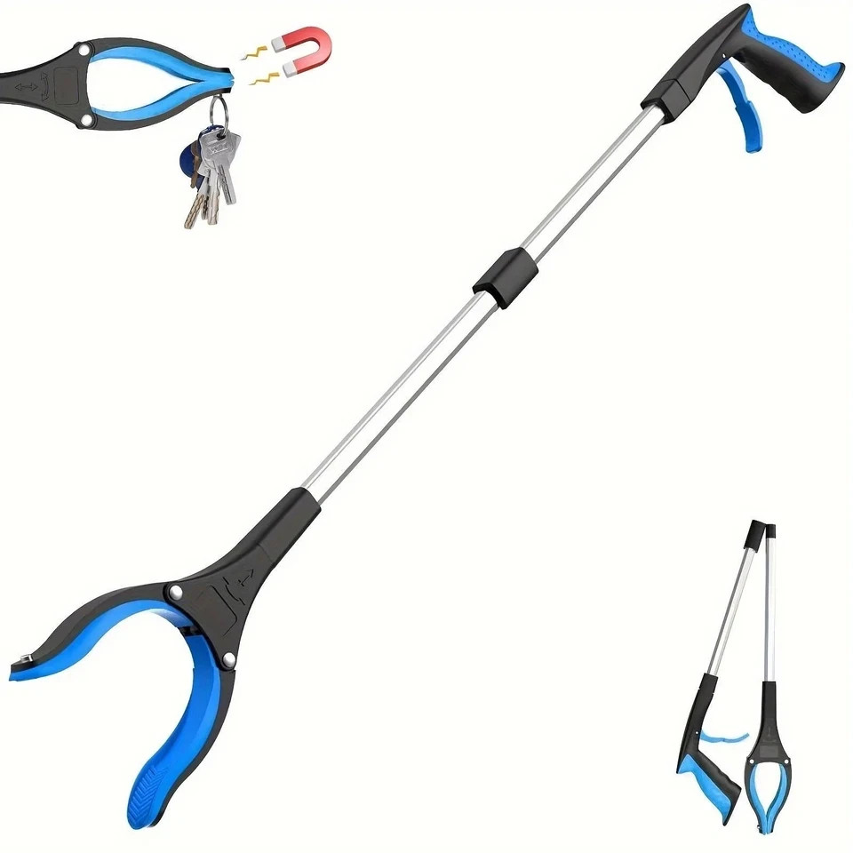 Heavy Duty Grabber Tool – Industrial Pick Up Stick Hand Grip Reach Trash Reacher