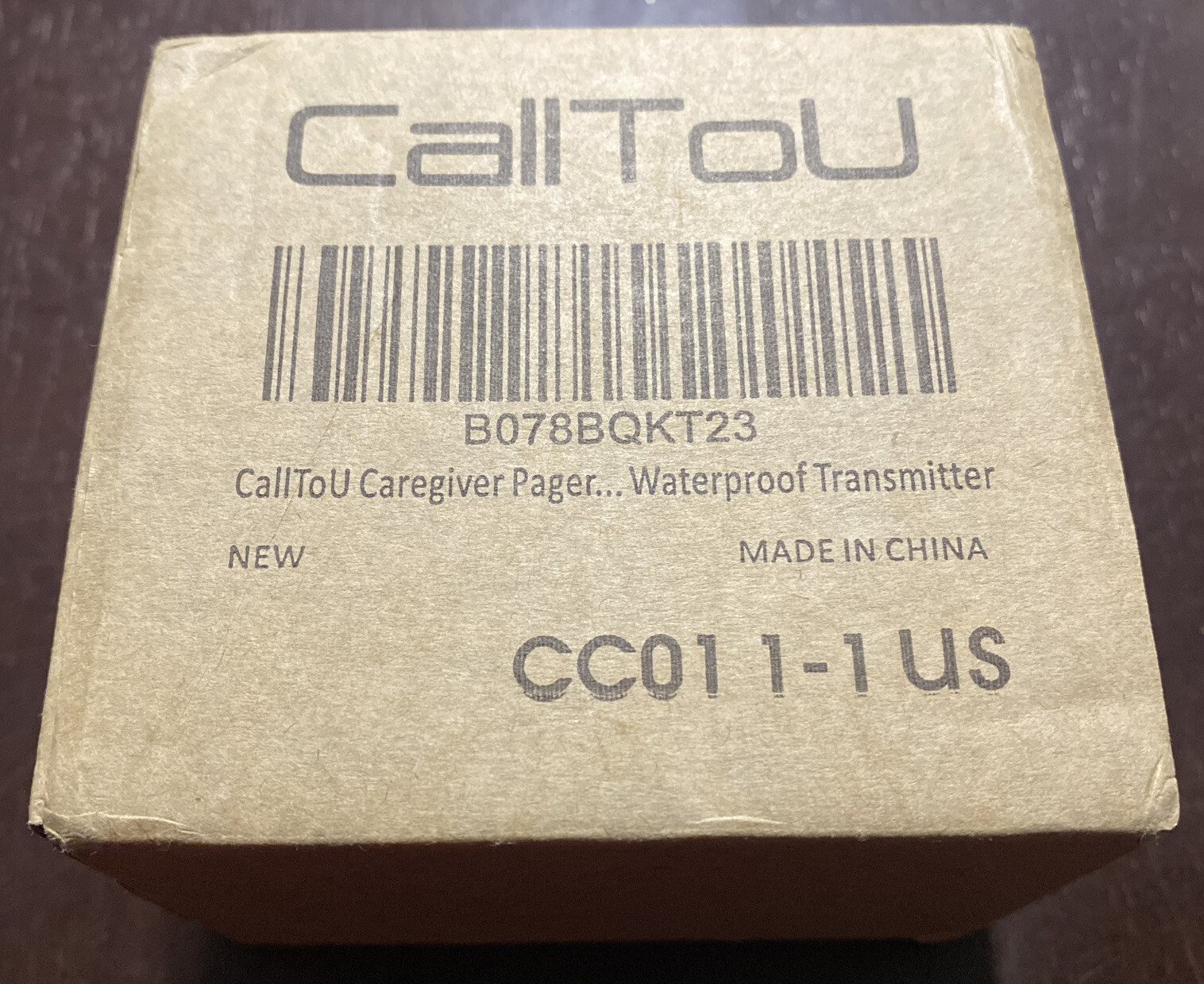 Calltou Caregiver Pager Wireless Call Button Nurse Alert System Help Button (H1)